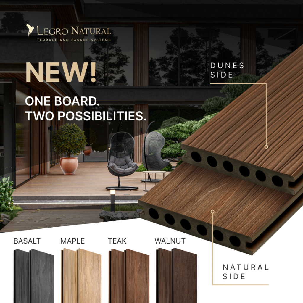 The new LEGRO NATURAL & DUNES – style, reliability and freedom of choice