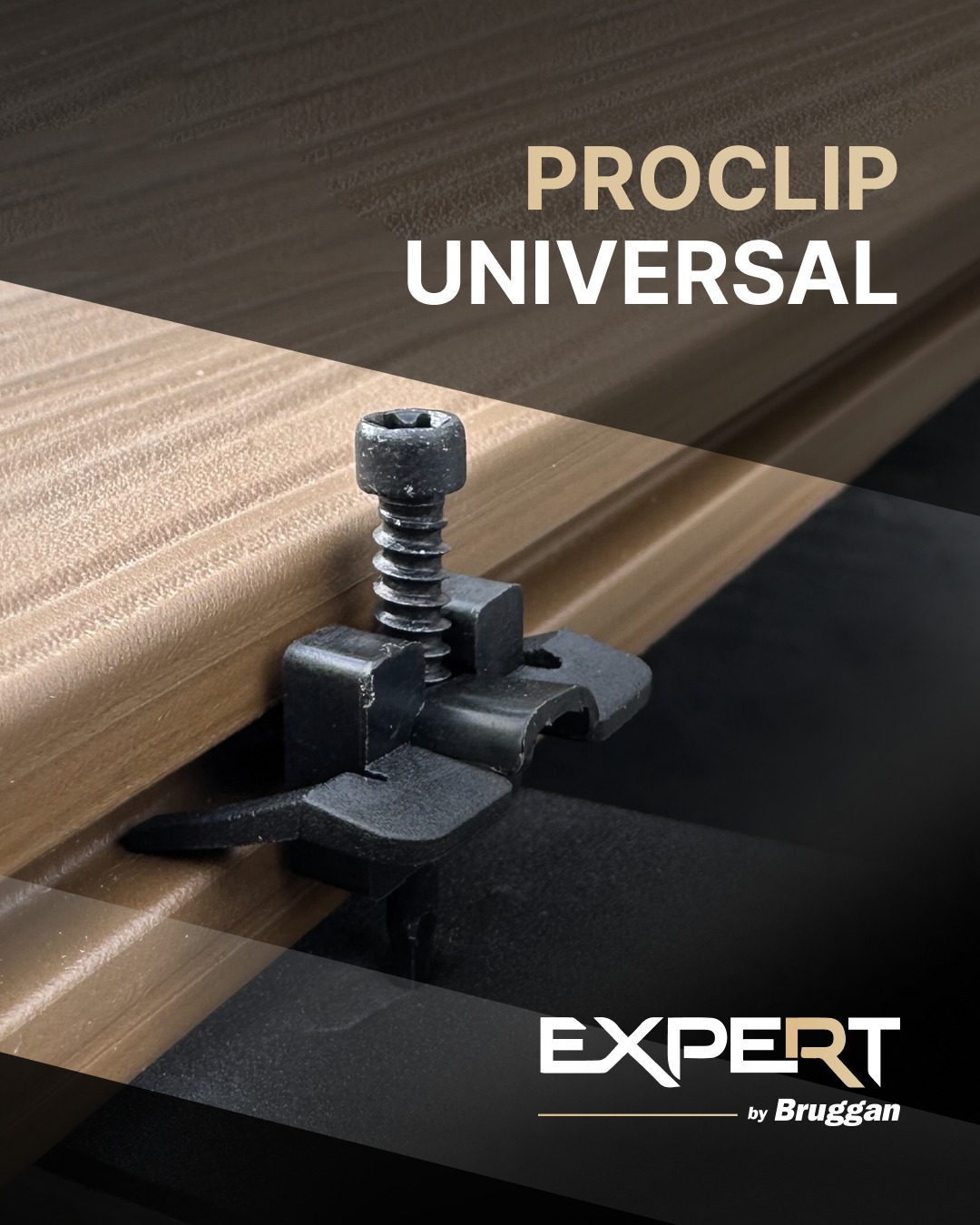DECKFIX MULTICOLOR and PROCLIP UNIVERSAL clips. A completely new approach to terrace fastening systems