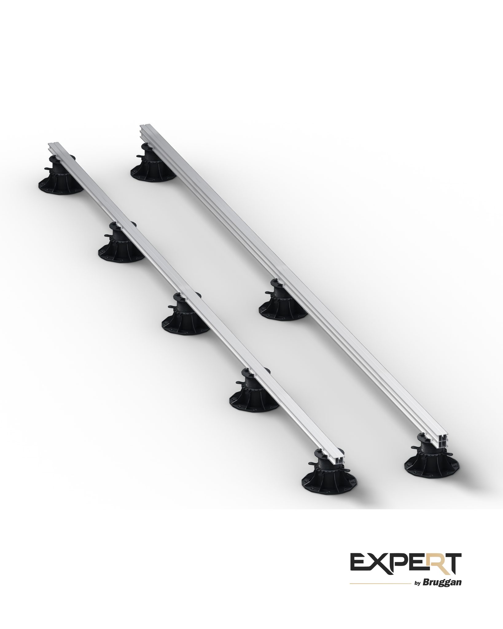 The new “Expert” substructure system significantly speeds up deck installation and saves you money