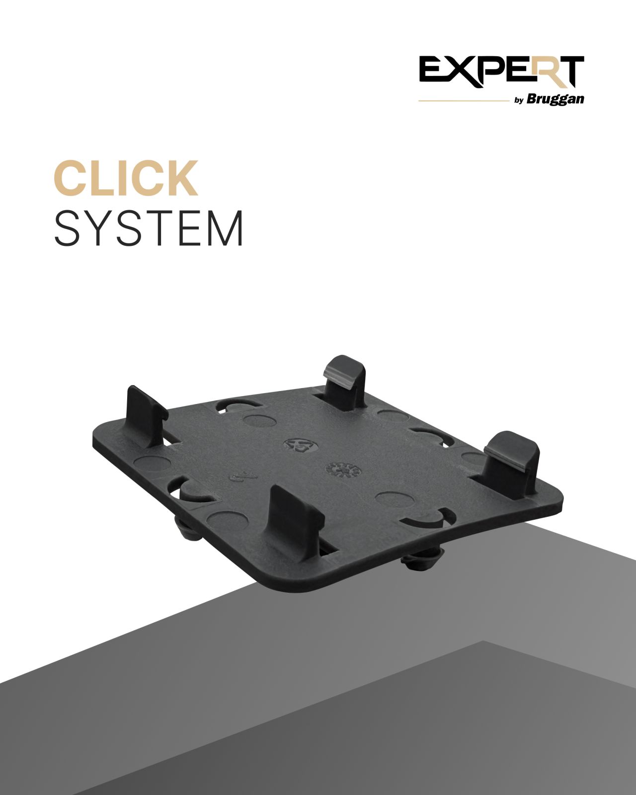 Bruggan Expert Clip System – the new clip connection for joists and DD Pedestal supports.