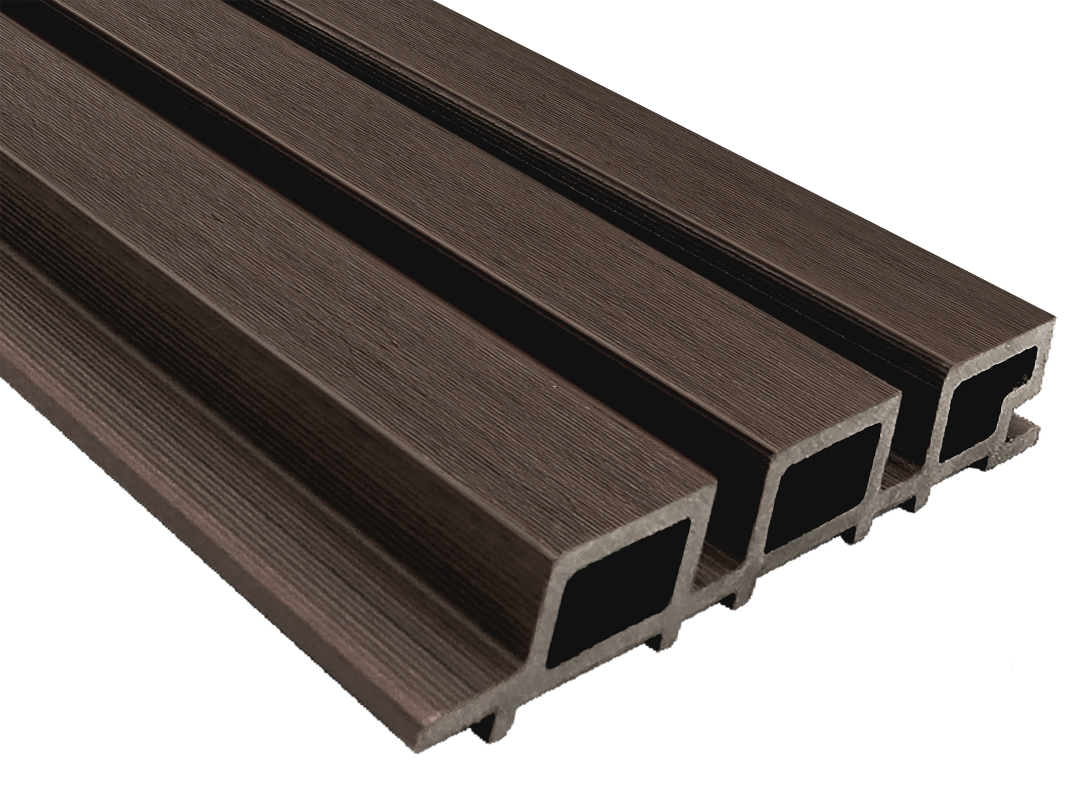 WPC cladding profile legro FS 15 Walnut
