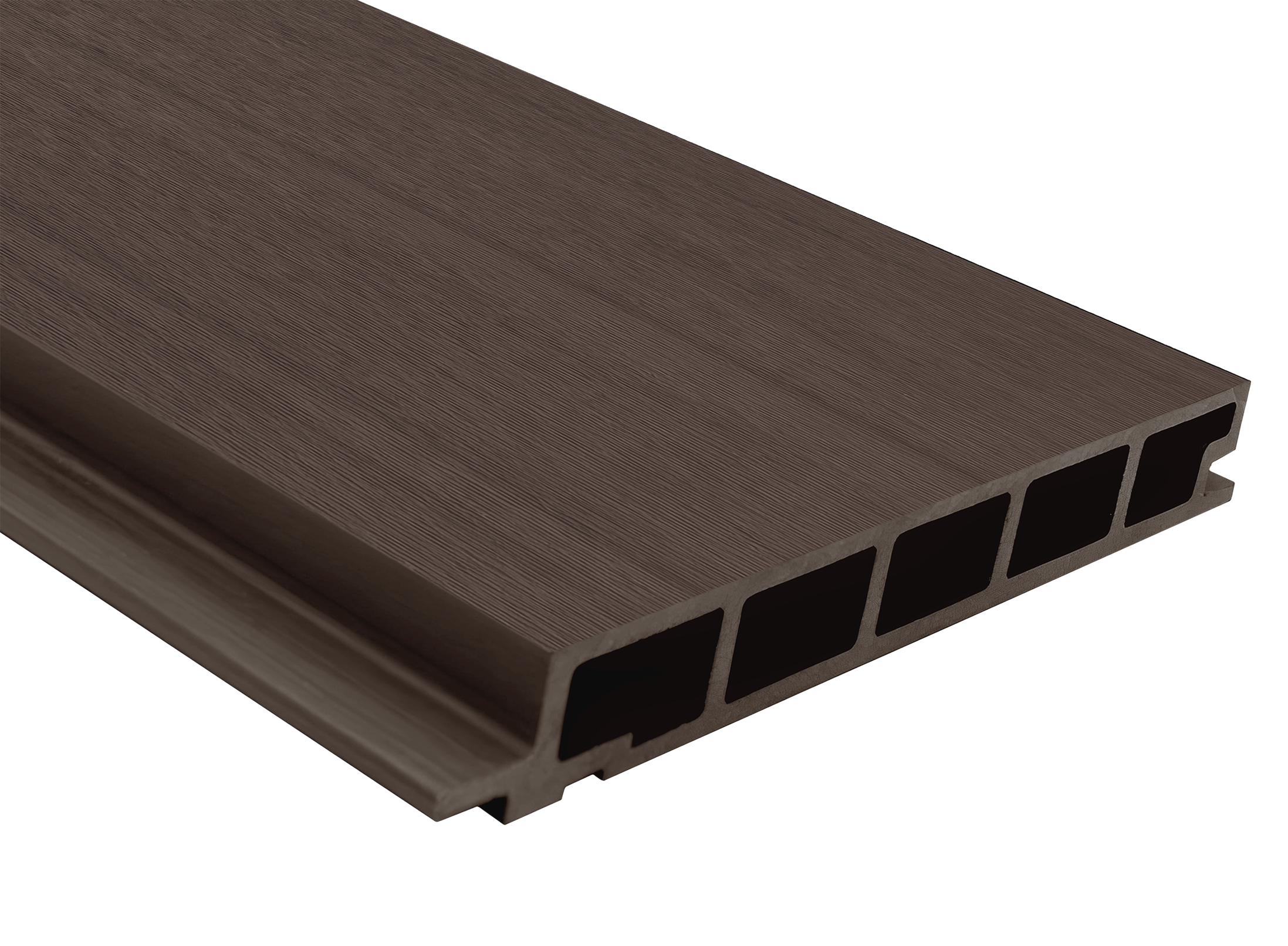 WPC cladding profile legro FS 21 Walnut