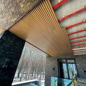 Application options for the Legro Wall Panels facade profile