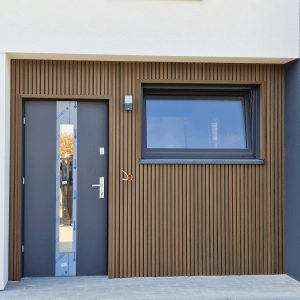 Application options for the Legro Wall Panels facade profile
