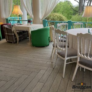 Places with high footfall. Why is decking the ideal choice for them?