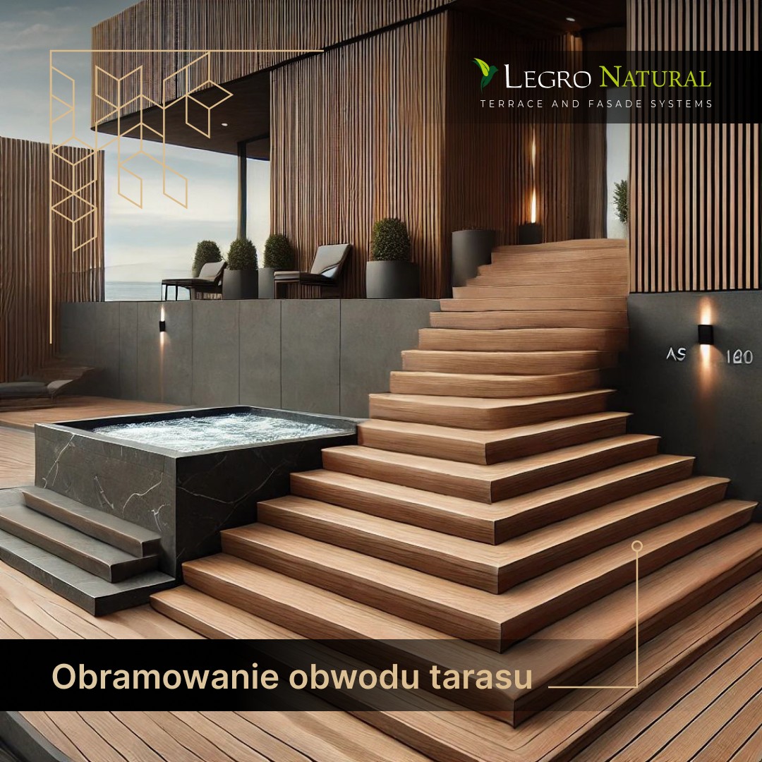 Profil uniwersalny AS180 do systemów tarasowych i elewacyjnych Legro Natural