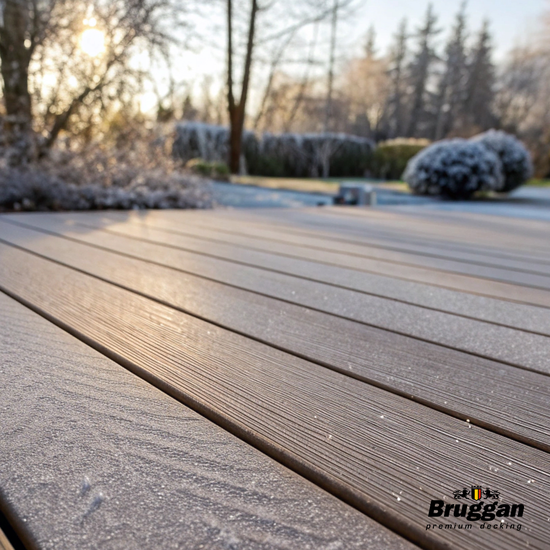 Installation of composite decking in winter. Important rules