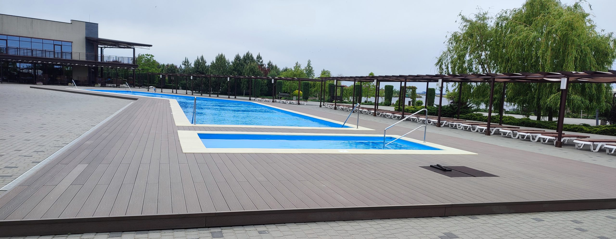 Projects of the season: The most beautiful and unique composite board terraces from Woodplast. Part 1