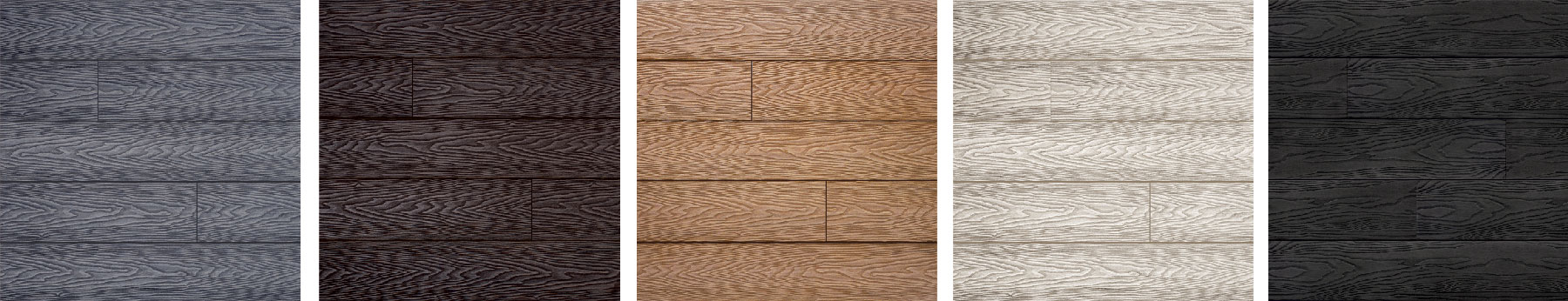 The texture and color of the decking. Which one to choose?