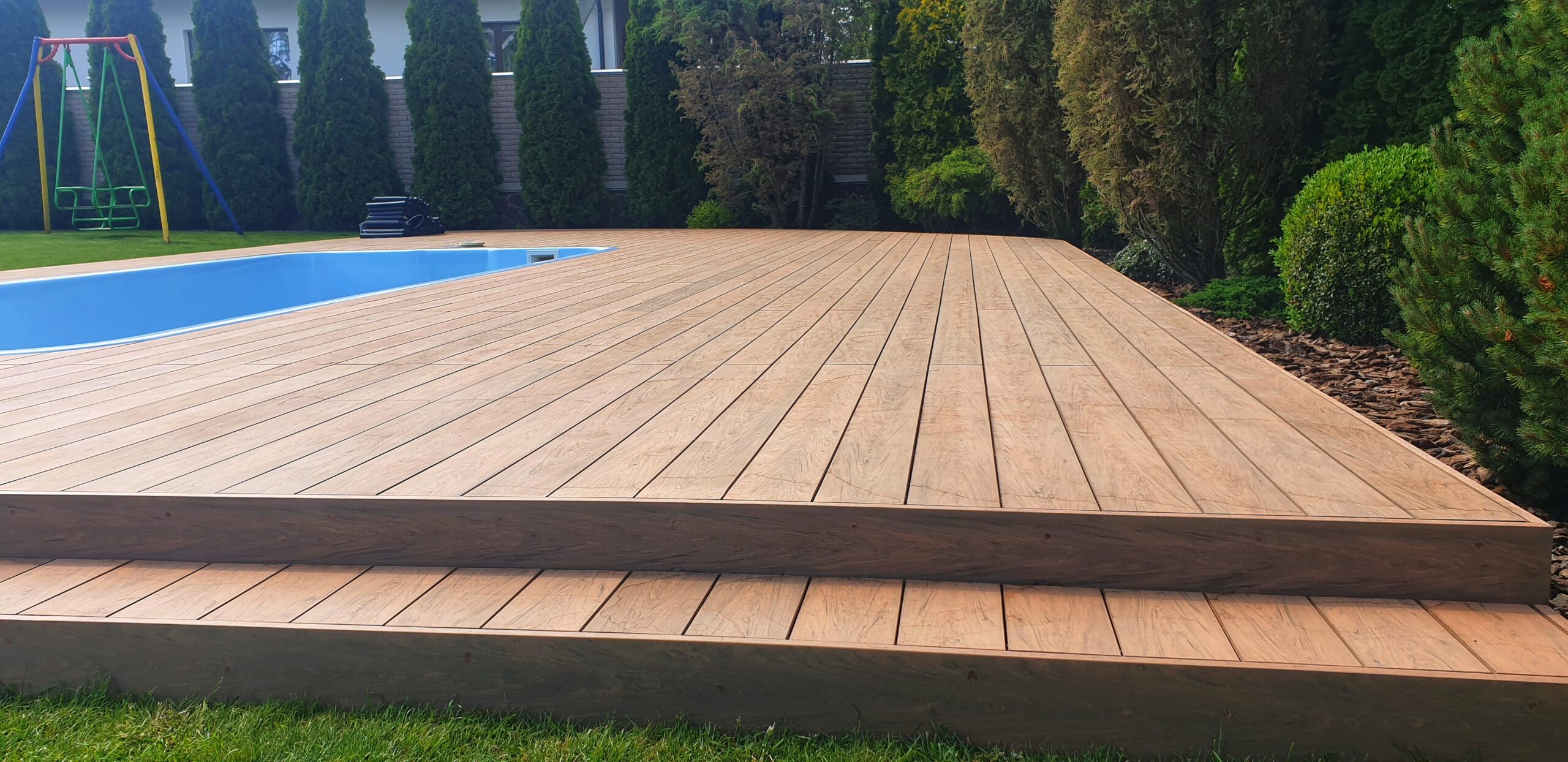 Terrace for a country house or dacha