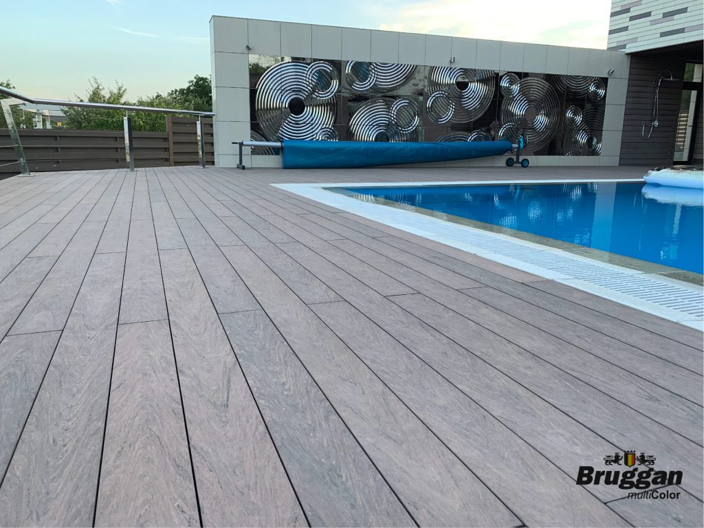The most popular colours of Bruggan decking. Wenge