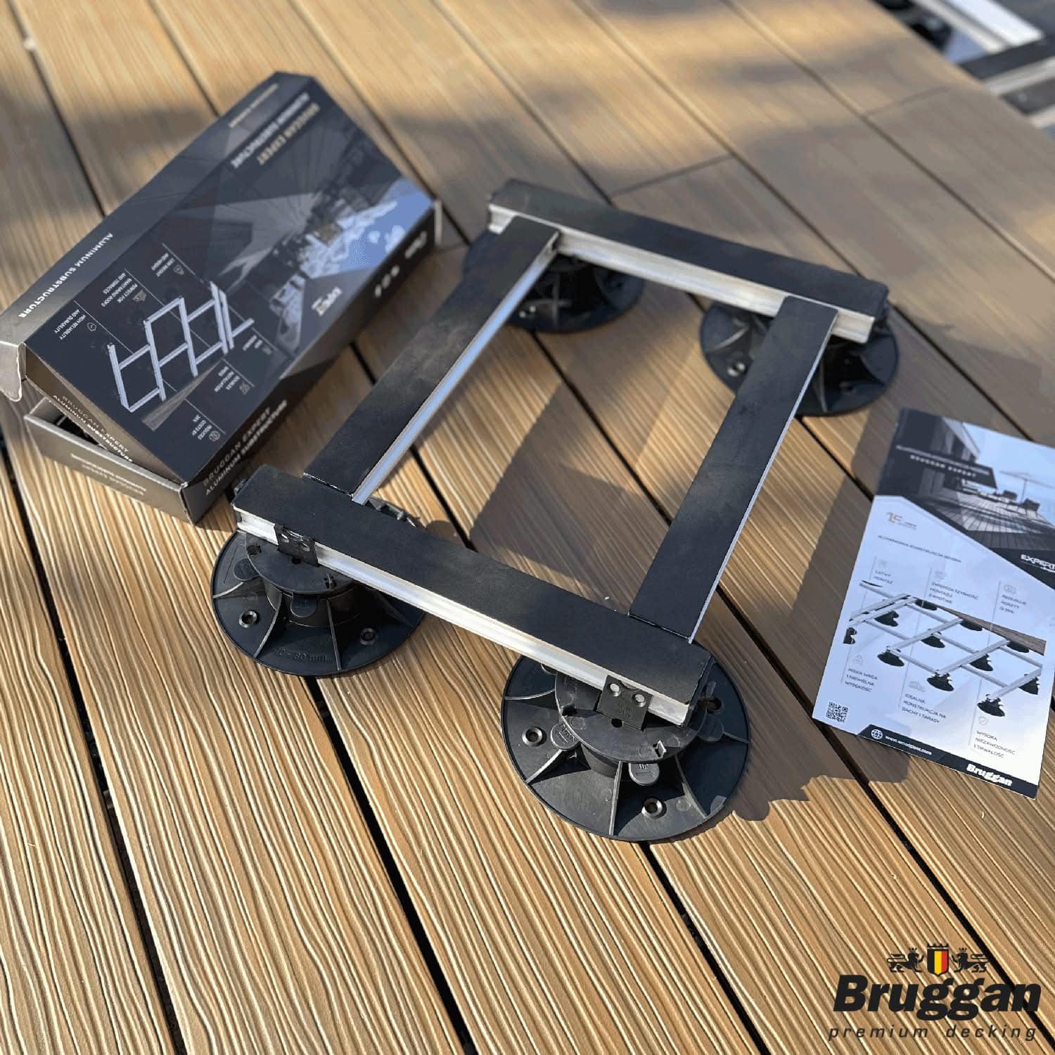 Bruggan Expert advanced aluminium terrace system