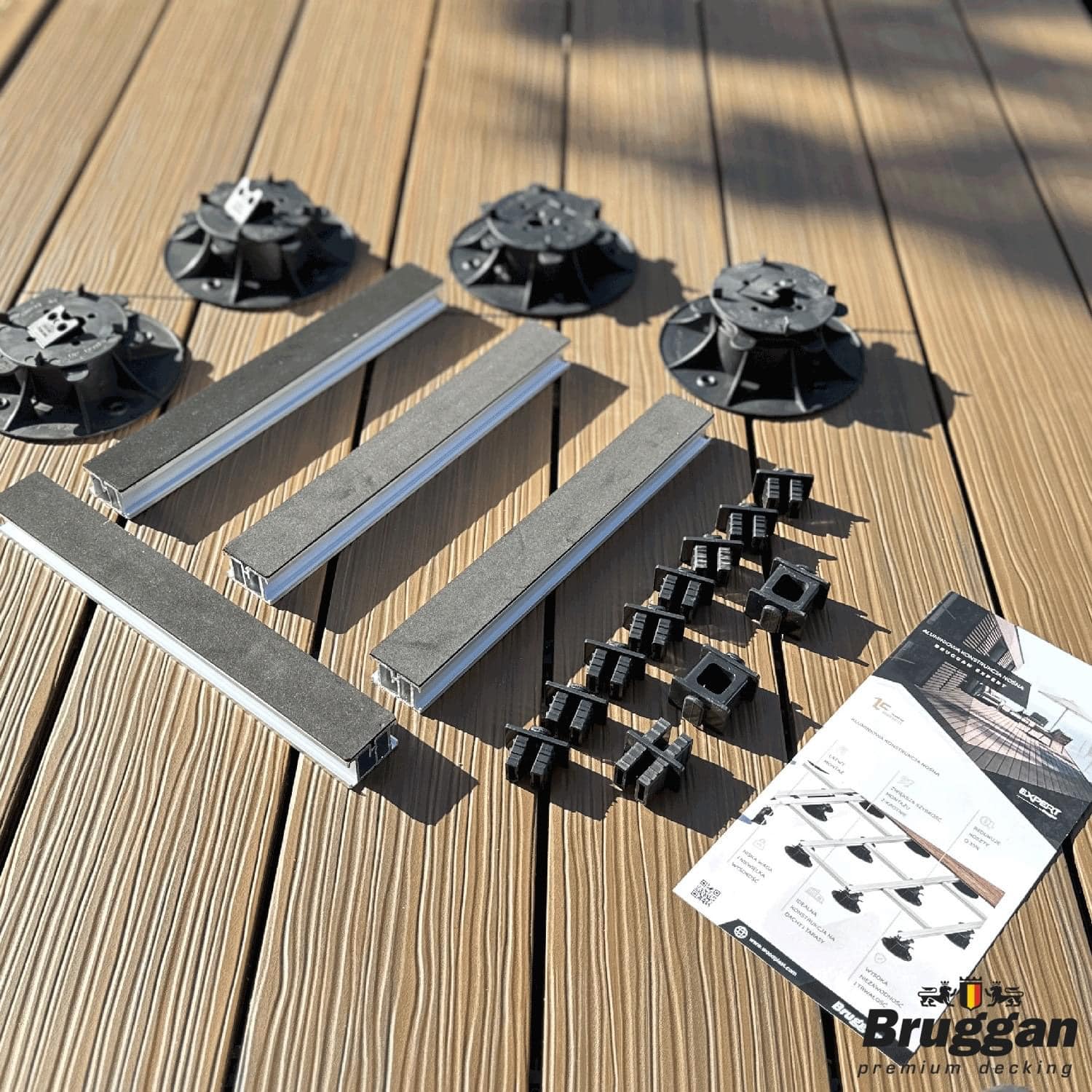 Bruggan Expert advanced aluminium terrace system