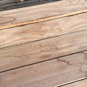 Water stains on composite board and exotic wood. Causes and maintenance