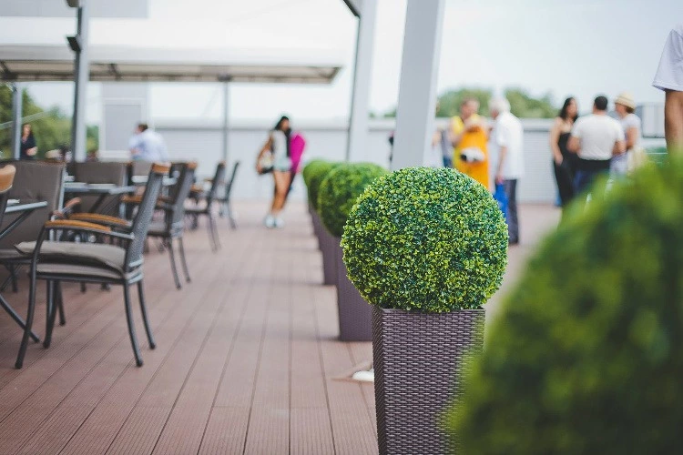 Letni taras restauracji lub kawiarni to najbardziej pożądane miejsce w letnim sezonie
