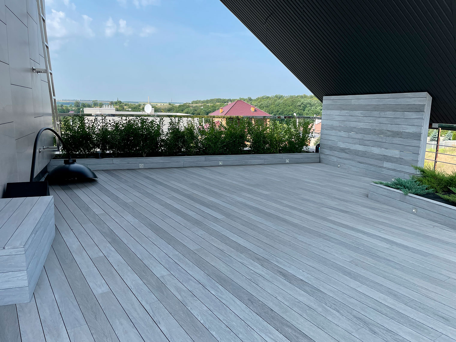 Roof terrace. How to build it?