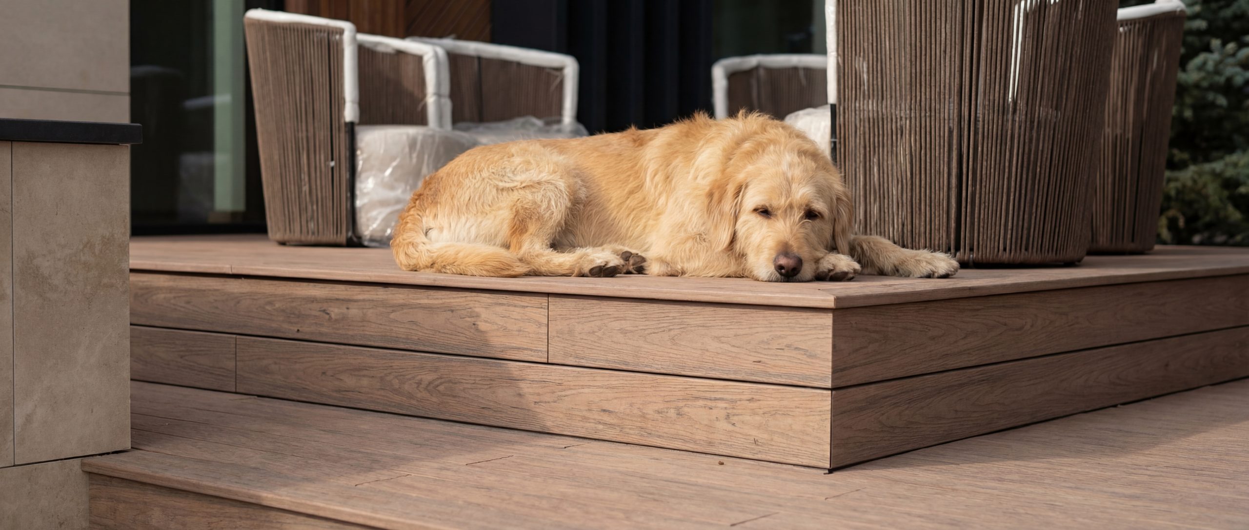 How to combine a deck, stairs, and façade in one project without rework