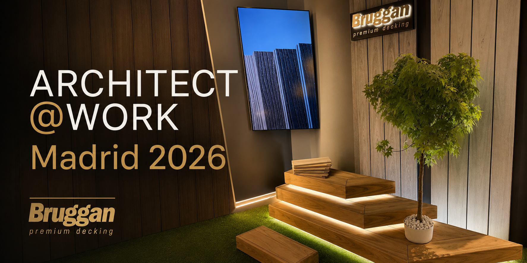 ARCHITECT@WORK Madrid 2026 with Bruggan Multicolor