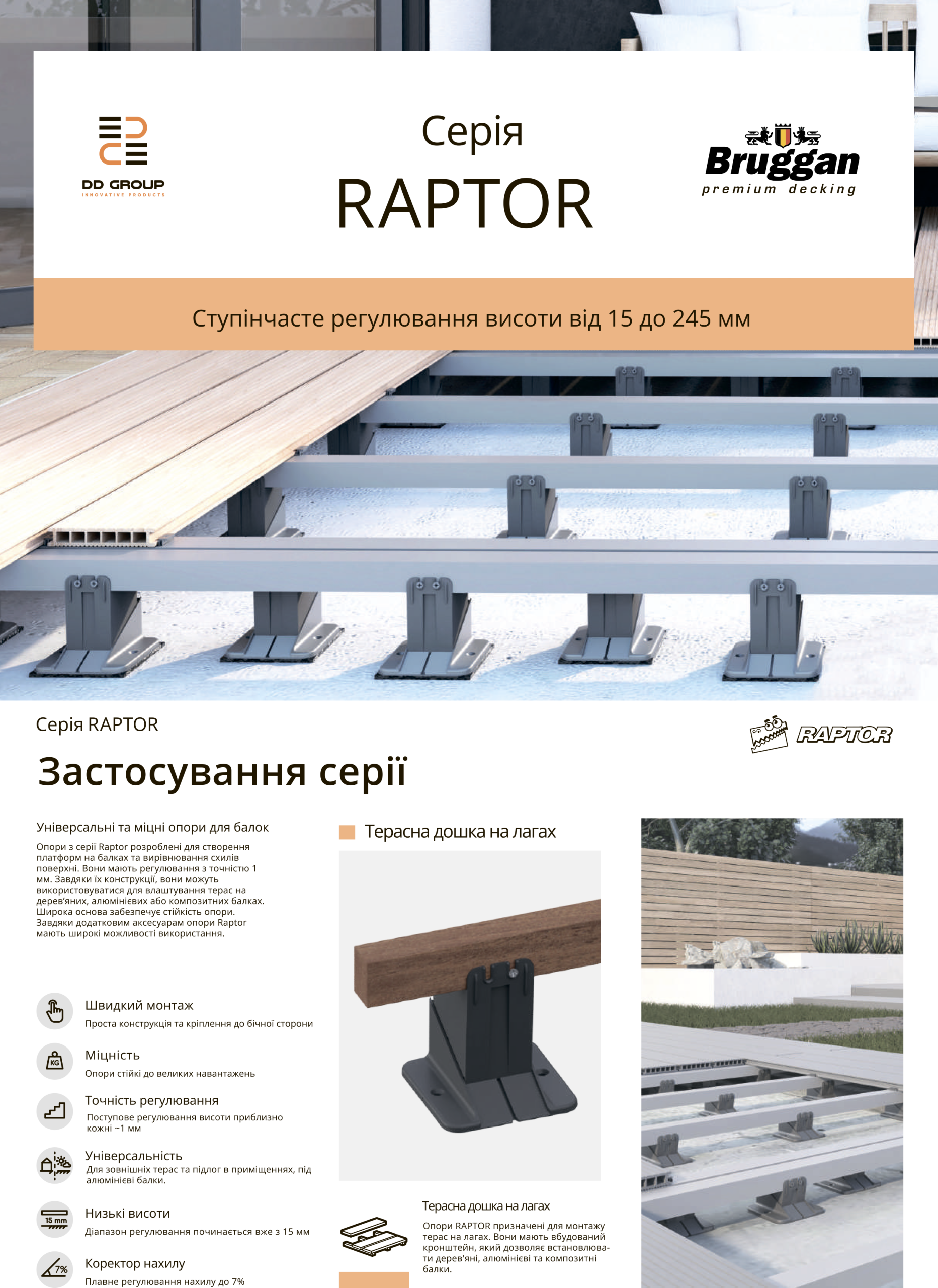 Опоры Raptor