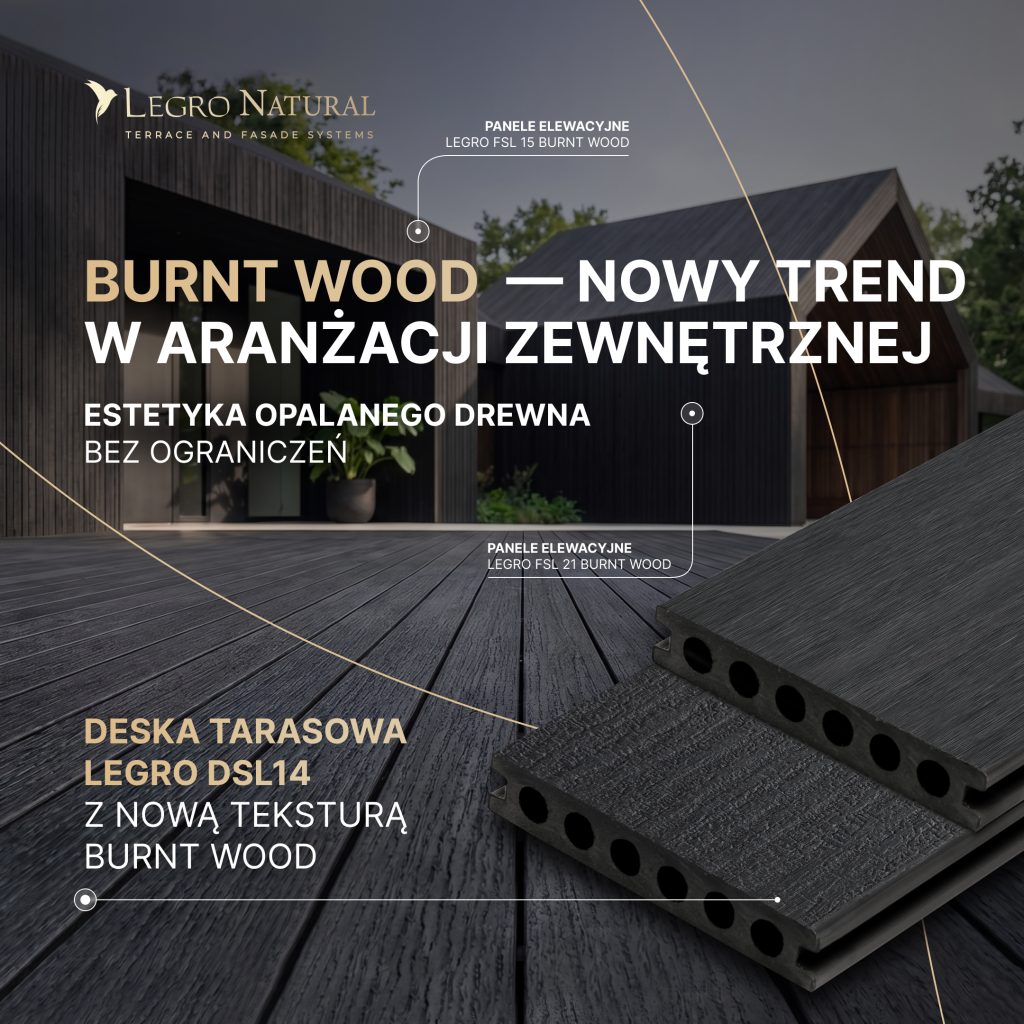 Deska Legro Burnt Wood